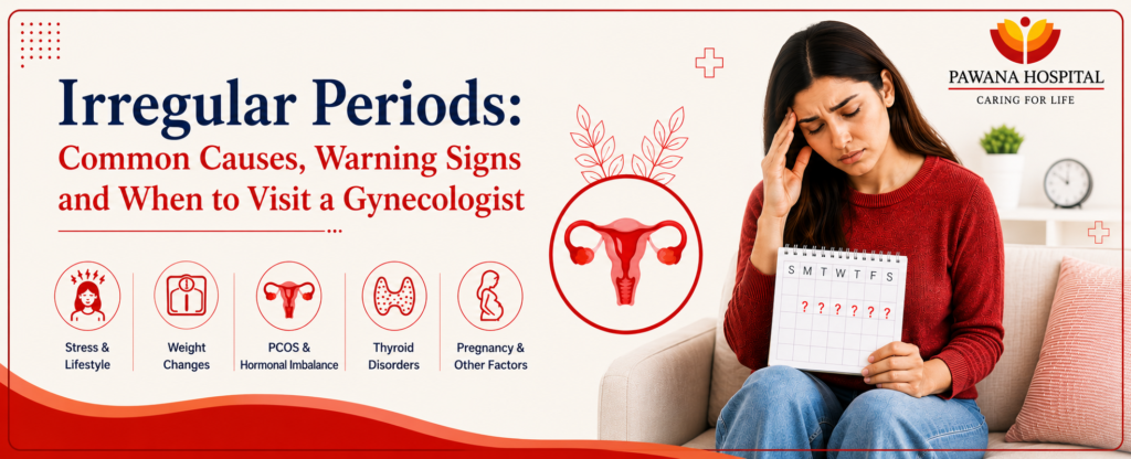 Irregular Periods: Common Causes, Warning Signs and When to Visit a Gynecologist